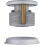 Mortise Cylinder Aluminum Finish 3