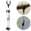 Recurve Bow Stand Folding Lightweight White 7
