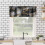 Marble Valance Curtains White Black Jade Foil Texture 3