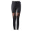 High Waisted Lace Panel Leggings Women Slimming Polyester 1 3