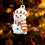 Snowman Ornament Acrylic Christmas Tree Decoration Orange 2