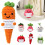 Crochet Veggie Doll with Positive Card 1 Pc 8