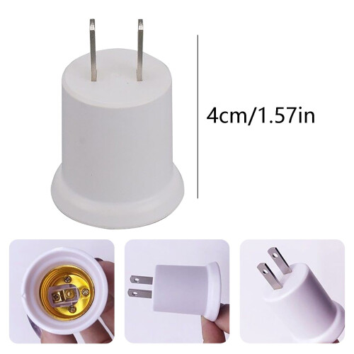 E26 to E27 Light Bulb Adapter Socket 1 Piece 2
