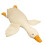Goose Plush Hugging Pillow Soft Stuffed Animal White 50 cm 2