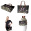 Butterfly Daisy Moon PU Leather Handbag Set with Waterproof 2