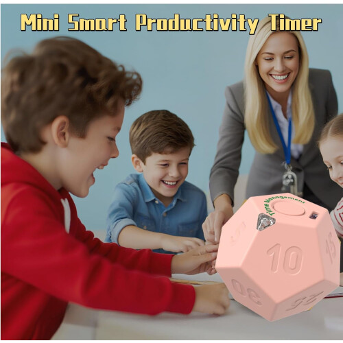 Cube Timer Smart Countdown Timer with 11 Presets USB-C 2