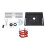 Manual Lifting Router Table Base Aluminum Alloy 2 Inch 2