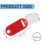Plastic Key Tags for Hotel Room Numbers and Luggage 3