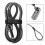 Laptop Security Lock 4-Digit Code Heavy-Duty Steel Wire PVS 6