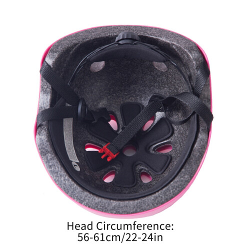Multi-Sport Helmet ABS Safety Gear Red Size Adjustable 1