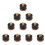 Billiard Cue Tip Hard Leather 10 Pcs 4