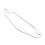 Flat Single Coil Pickup Ring Guitar Pickup Frame for Electric Guitars 1Pcs 4