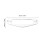 Flat Single Coil Pickup Ring Guitar Pickup Frame for Electric Guitars 1Pcs 6