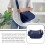 Women's Dark Blue Shoulder Bag 1 Pack Machine Washable 6