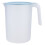 1Pc 2000ML Heat Resistant Plastic Beverage Kettle Cold Water Jug Juice Pitcher with Handle Blue 8