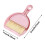 Mini Cleaning Set for Small Animals Brush and Dustpan Pink 1 3