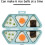 Onigiri Mold Triangle Sushi Maker 6-Pack Non-Stick PP 5