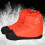 Down Slippers Socks Windproof Thermal Boots Orange M 4