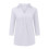Women's Collared V-Neck 3/4-Sleeve Solid Blouse 4