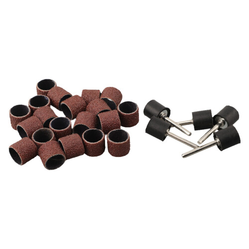 Sanding Drums Kit 40-320 Grit 25 pcs 1