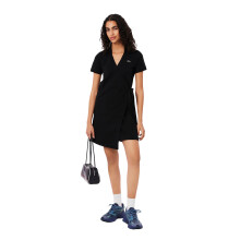 (6 UK, White) Lacoste Womens/Ladies V Neck Short-Sleeved Wrap Dress