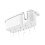 Boat Storage Organizer White Double-Deep Waterproof with 4