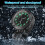 Motorcycle Handlebar Watch Waterproof Aluminum Luminous 5