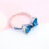 Zircon Bow Knot Ring Set Women Elegant 5PCS 8