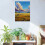 Grass Clouds Landscape Canvas Art 12x16in 5