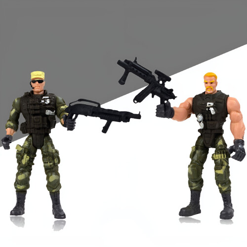 Action Figures Special Forces Soldiers Miniature Toy Set 2