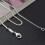 Sterling Silver Box Chain Necklace 2mm 16-24 inch 5 Pack 6