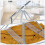BESTONZON Laundry Drying Rack Flat Mesh Hanging Net with Securing Straps Foldable for Clothes and 7