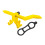Wheel Truing Stand Professional Yellow Without Gauge 4