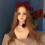 Female mannequin head wig holder with face makeup 8