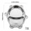 Stainless Steel Kids' 2-Compartment Dinner Plate Animal 3