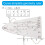 Parabola Stencil for Math, Office, and Art Use 8