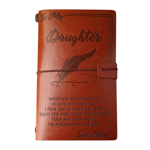 Leather Diary Notebook Large Capacity 1 Pack 1