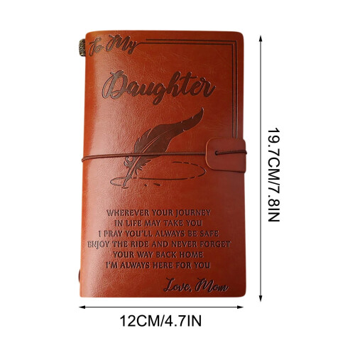 Leather Diary Personalized Engraved 1 Pack 2