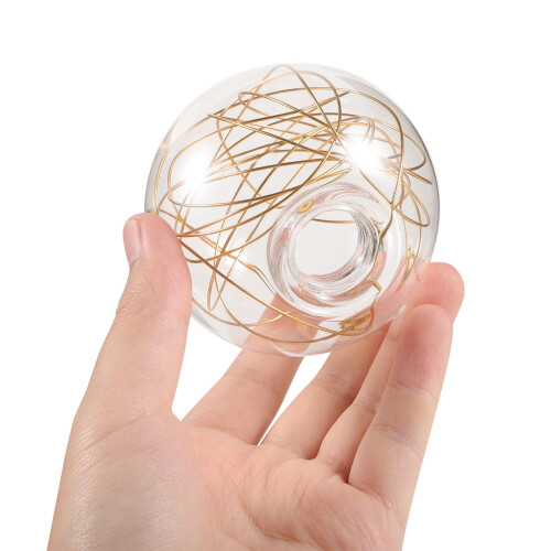 Clear Glass Globe Lampshade Replacement for Ceiling Floor 1