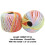 2 Rolls Fine Cotton Yarn Segmental Dyed Silk Thread for Crochet and Knitting Projects Type 23 2
