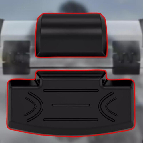 Motorcycle Passenger Back Pad 45L Tail Box Accessory Top Case Passenger Backrest 2