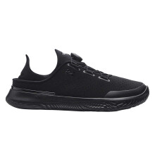 (6 UK, Black) Under Armour Mens Performance Leather BOA Lacing System Shoes