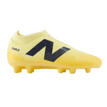 (5 UK, Orange/Black) New Balance Childrens/Kids Tekela V4+ Magique Firm Ground Football Boots