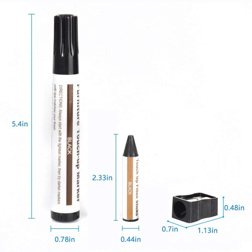 Wood Scratch Repair Pen Set 1ml Multi-Color 2