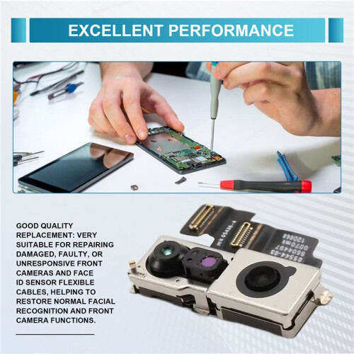 For IPhone17 Air Small Front Face ID Facing Sensor Camera Flex Cable Replacement Parts Repair Accessories, Front Camera 2
