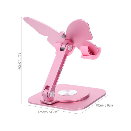 1Set Foldable Modern Phone Lifting Stand with Rotating Feature for Mobile Devices 1