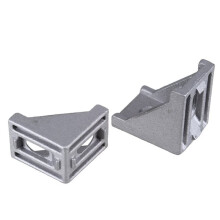 50 Stuks 4040 Hoekbeugels Zilver Aluminium 40x40 Hoekbevestiging Hoek Aluminium L-Connector Beugel