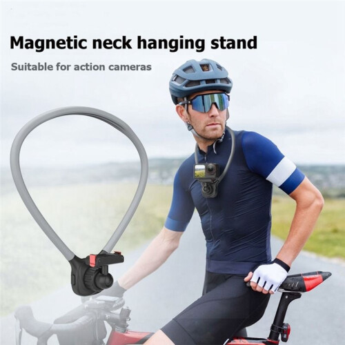 360 Rotation Neck Mount Holder for  13 Action Camera Support Horizontal Vertical Camera Accessories
