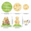 Winnie the Pooh 3-Tier Cupcake Stand Cardboard 2