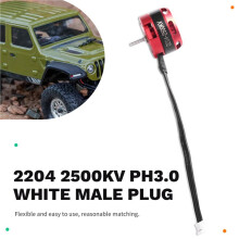 Motor Brushless Outrunner 2204 2500kv PH3.0 Paraaxial SCX24 TRX4M 1/24 1/18 RC Crawler Upgrade
